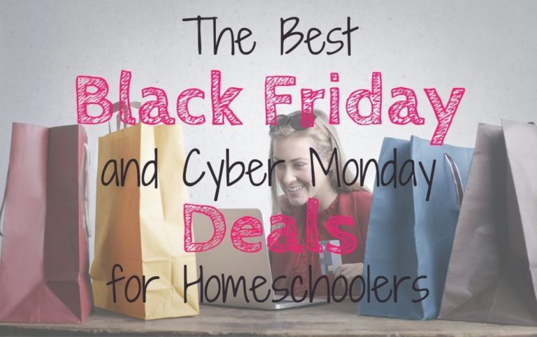 Best Black Friday and Cyber Monday Deals for Homeschoolers