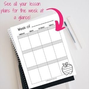 Free Printable Homechool Lesson Planner