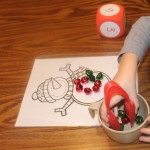 Snowman Addition Free Printable