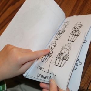 free christmas counting book for kindergarteners