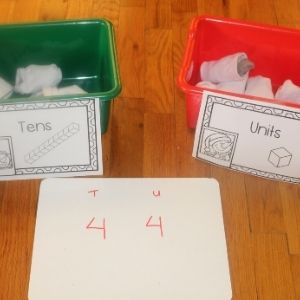 winter snowball place value activities