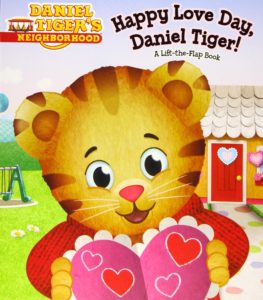 Happy Love Day, Daniel Tiger by Becky Friedman Valentines Day Books for Preschoolers