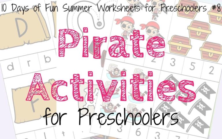Pirate Activities for Preschoolers