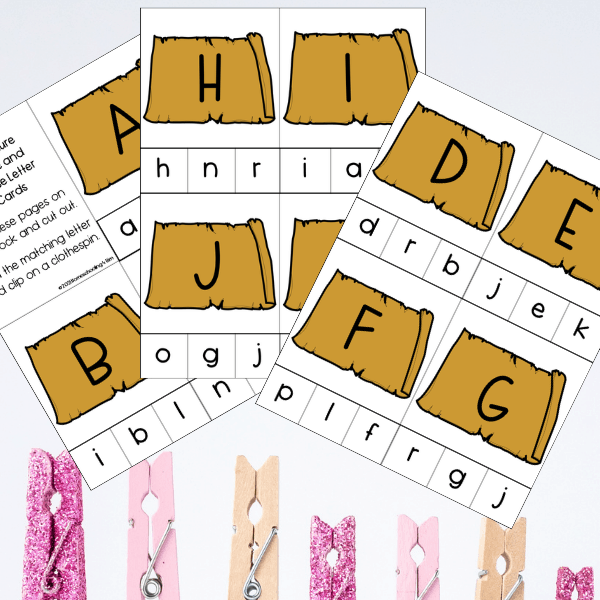 clip cards pirate activities for preschoolers