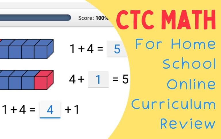 CTC Math for Homeschool Online Curriculum Review