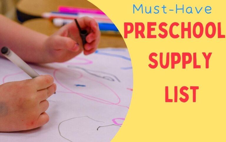 Must-have Preschool Supply List