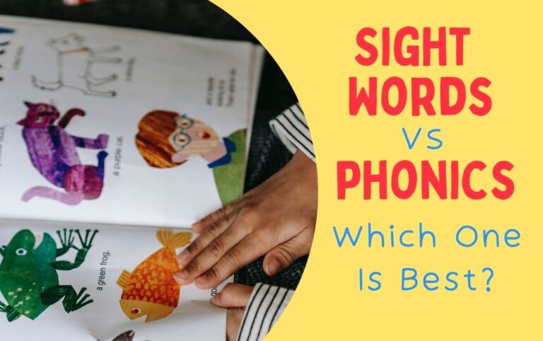 sight words vs phonics: which one is best?