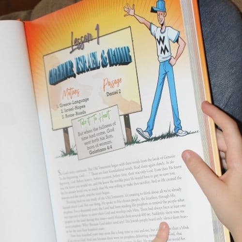 Apologia homeschool Bible curriculum textbook