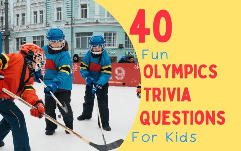 Olympics Trivia Questions for kids