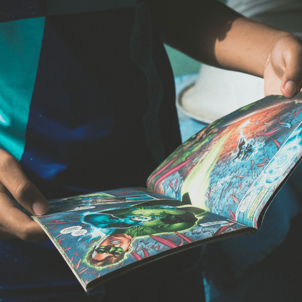 Cartoons and Comic Books for building readers
