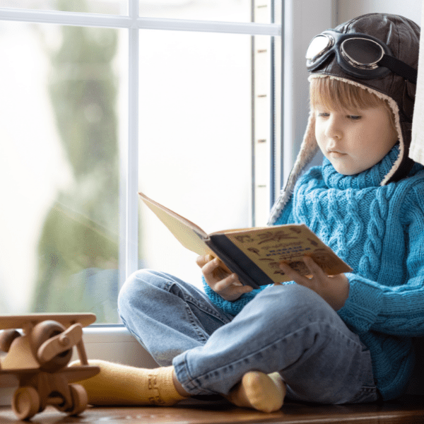 prepare kids for travel with reading