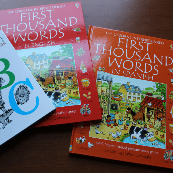 Spanish book included in Montessori Preschool for Homeschool with Sonlight