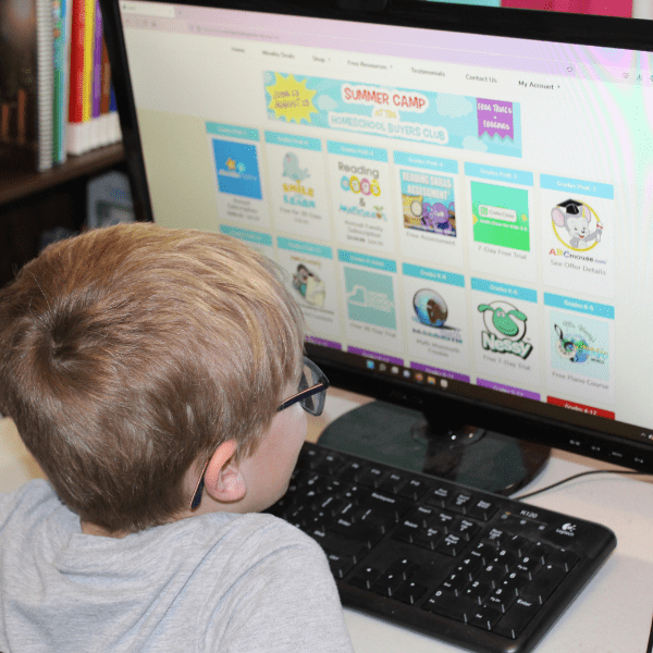 make your summer homeschool schedule fun with summer camp from the Homeschool Buyers club