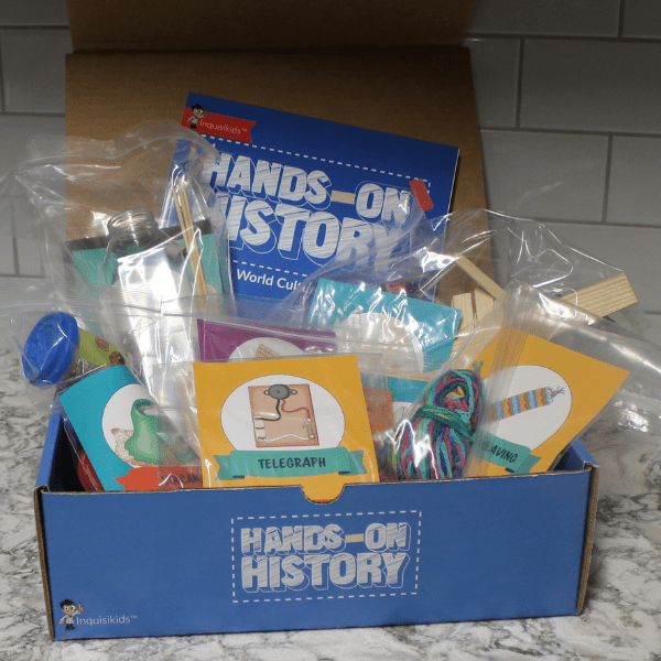 hands on history kit available with BookShark Homeschool History Curriculum for 1st Grade