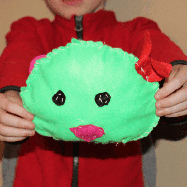 finished chicken created with homeschool life skills curriculum