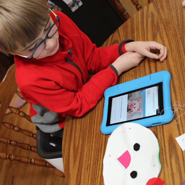 getting ready for a homeschool life skills project