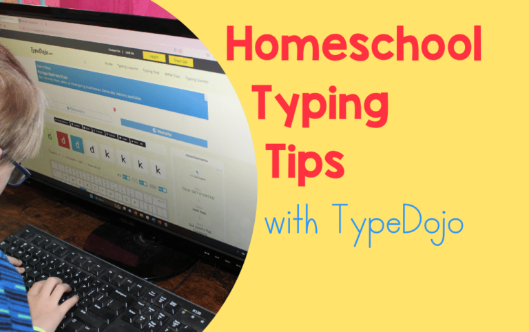 Homeschool Typing Tips with TypeDojo