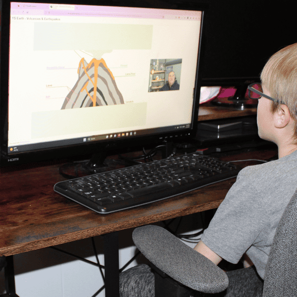 Studying volcanoes with Young Scientist Earth Science from Greg Landry's Homeschool Science