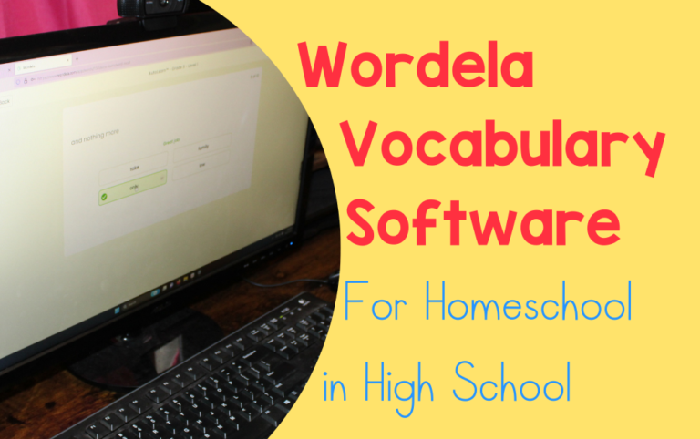 Wordela Vocabulary Software for Homeschool in High School