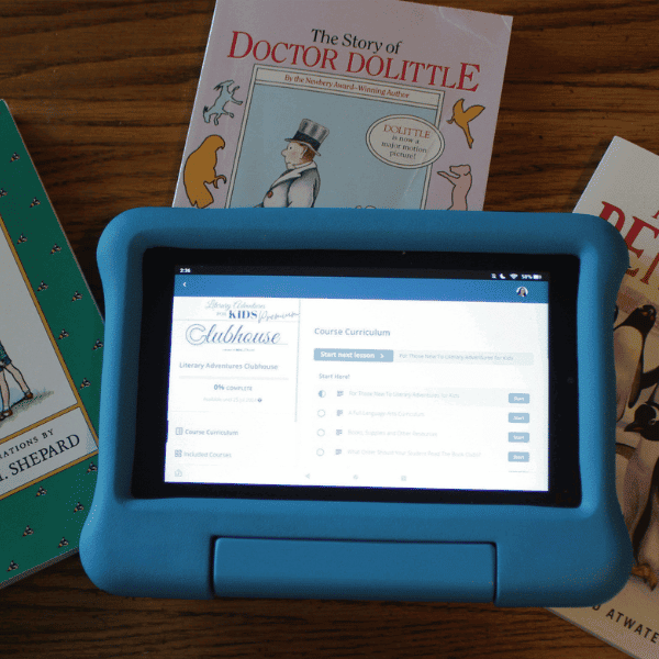 Literary Adventures clubhouse