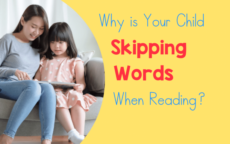 why is your child skipping words when reading