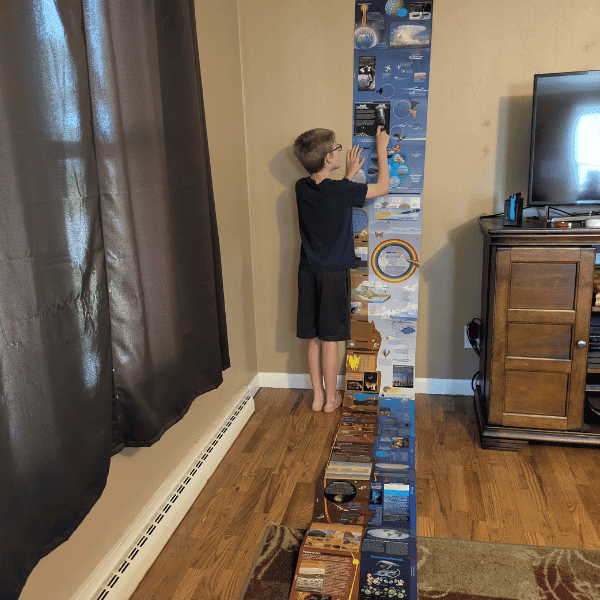 homeschool earth science curriculum with Big Book of Earth and Sky